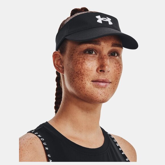 Under Armour Women’s UA Blitzing Visor Black - Picture 3 of 3